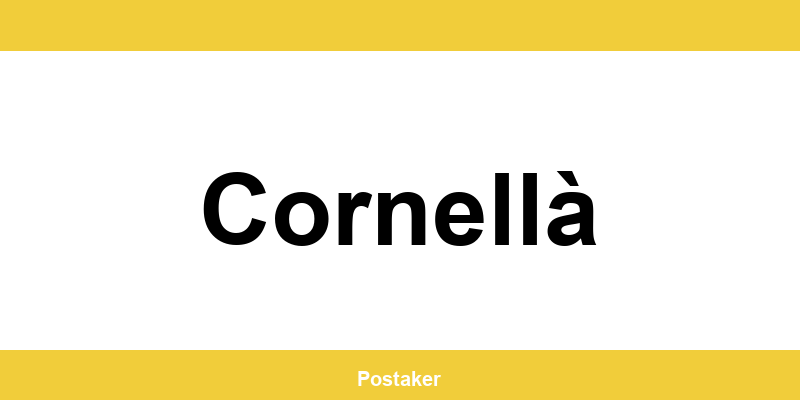 Encuentra el Punto Pack de InPost en Cornellà